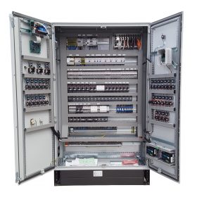 Armoire électrique Ouverte