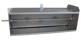 Volet inox motorisé